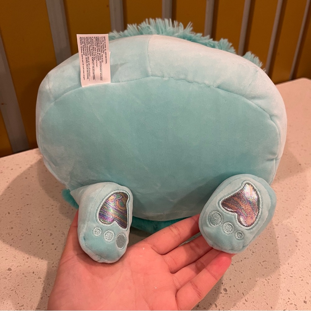 Squishmallow Joelle 12 Inch Blue Bigfoot Yeti! - Picture 8 of 8